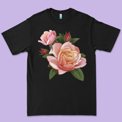 State Of Grace Rose Premium Tee Designed By Lillyallendesigns