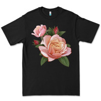 Black State Of Grace Rose Premium Tee - LillyAllenDesigns