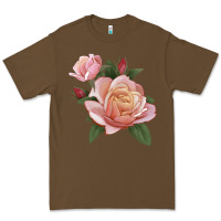 Cacao State Of Grace Rose Premium Tee - LillyAllenDesigns