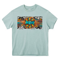 Arona leopard sunflower mom license plate Heavy Core Tee - Artiststas