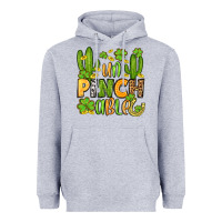 Heather Grey un pinch able  st. patrick's day Heavyweight Hoodie - OliviaCreatesArt
