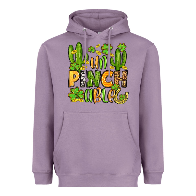 Un Pinch Able  St. Patrick's Day Heavyweight Hoodie by OliviaCreatesArt | Teevron