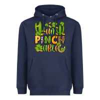 Navy un pinch able  st. patrick's day Heavyweight Hoodie - OliviaCreatesArt