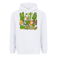 White un pinch able  st. patrick's day Heavyweight Hoodie - OliviaCreatesArt