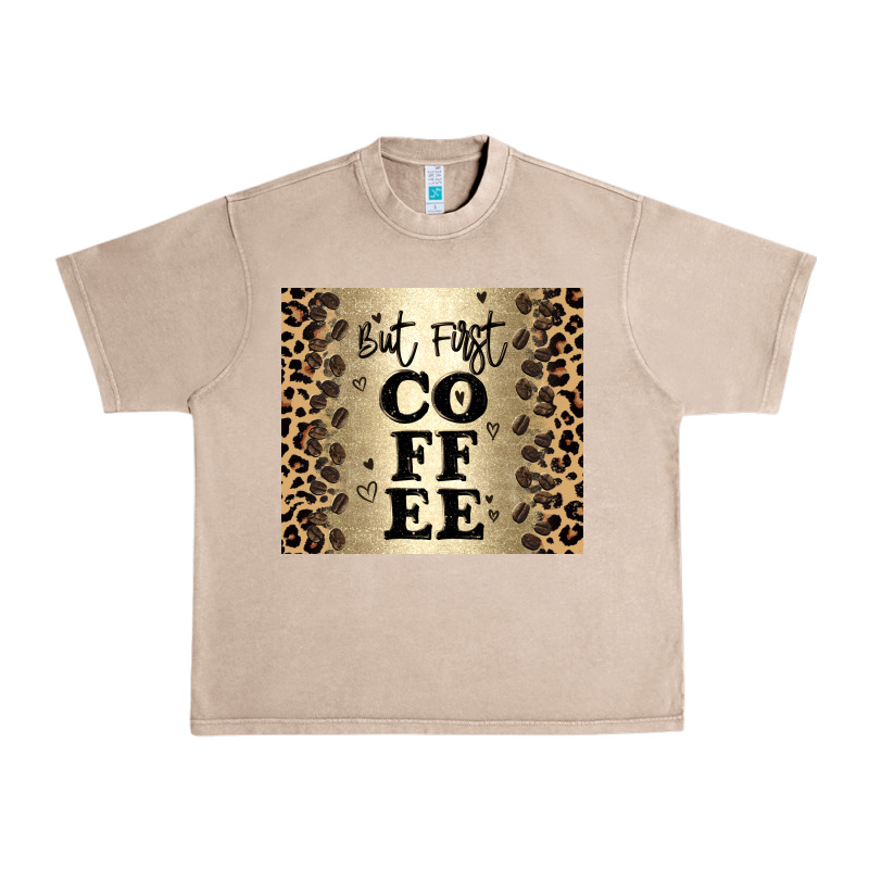 But First Coffee Urban Heavy Tee by JahusDesignShop | Teevron