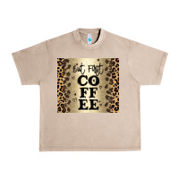 French Oak but first coffee Urban Heavy Tee - JahusDesignShop