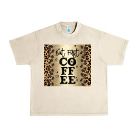 Sandshell but first coffee Urban Heavy Tee - JahusDesignShop