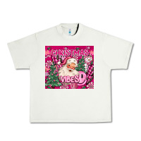 Pistachio pink christmas vibes Urban Heavy Tee - MaliasSmallBusiness