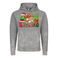 Cloud Rock feliz navidad santa Vintage Hoodie - MaliasSmallBusiness
