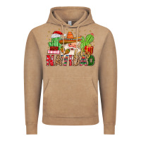 Vintage Coffee feliz navidad santa Vintage Hoodie - MaliasSmallBusiness