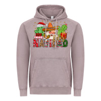 Vintage Zinc feliz navidad santa Vintage Hoodie - MaliasSmallBusiness