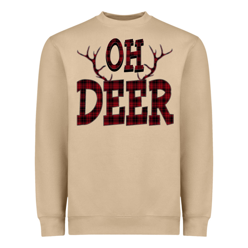 Oh Deer Heavyweight Sweatshirt by Bettercallsaul | Teevron