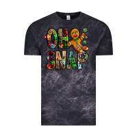 Cloud Black Oh snap Christmas Vintage Tee - NancyCooperArtShop