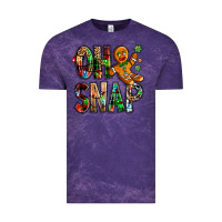 Cloud Purple Oh snap Christmas Vintage Tee - NancyCooperArtShop