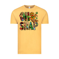Vintage Mustard Oh snap Christmas Vintage Tee - NancyCooperArtShop
