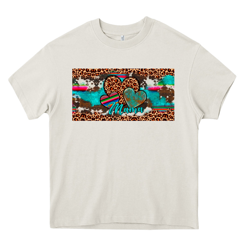Hearts Mama License Plate Heavy Core Tee by Artiststas | Teevron