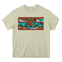 Mossy hearts mama license plate Heavy Core Tee - Artiststas