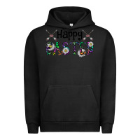 Pigment Black Happy Easter Urban Hoodie - CowhideDigitalArt
