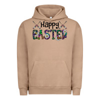 Pigment Burro Happy Easter Urban Hoodie - CowhideDigitalArt