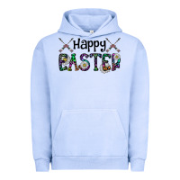 Pigment Grape Ice Happy Easter Urban Hoodie - CowhideDigitalArt