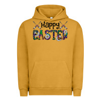Pigment Peanut Butter Happy Easter Urban Hoodie - CowhideDigitalArt