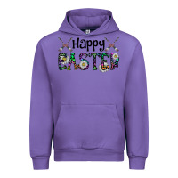 Tulip Happy Easter Urban Hoodie - CowhideDigitalArt