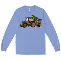 Colony Blue christmas farm Long Sleeve Tee - RanaPortraitStore