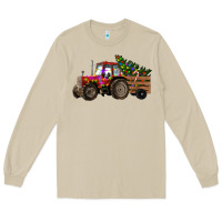 Mushroom christmas farm Long Sleeve Tee - RanaPortraitStore