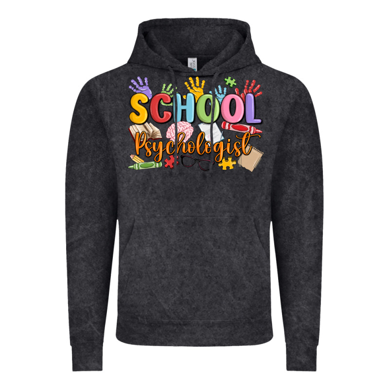 School Psychologist Vintage Hoodie by MaliasSmallBusiness | Teevron