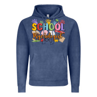 Vintage Denim school psychologist Vintage Hoodie - MaliasSmallBusiness