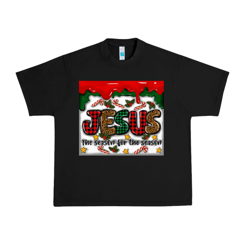 Jesus The Reason For The Season Urban Heavy Tee by MaliasSmallBusiness | Teevron