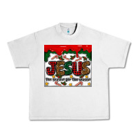 Lunar Rock jesus the reason for the season Urban Heavy Tee - MaliasSmallBusiness