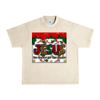 Sandshell jesus the reason for the season Urban Heavy Tee - MaliasSmallBusiness