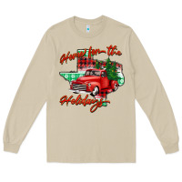 Mushroom home for the holidays texas Long Sleeve Tee - BarkalooDesign