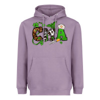 Lavender St. Patrick's Day CMA Heavyweight Hoodie - OliviaCreatesArt