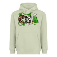 Matcha St. Patrick's Day CMA Heavyweight Hoodie - OliviaCreatesArt