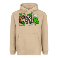 Mushroom St. Patrick's Day CMA Heavyweight Hoodie - OliviaCreatesArt