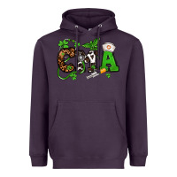Plum St. Patrick's Day CMA Heavyweight Hoodie - OliviaCreatesArt