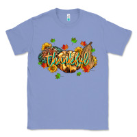 Colony Blue thankful pumpkins Classic Tee - MaliasSmallBusiness