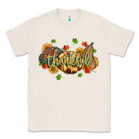 Natural thankful pumpkins Classic Tee - MaliasSmallBusiness