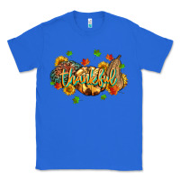 True Royal thankful pumpkins Classic Tee - MaliasSmallBusiness