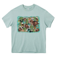 Arona cactus cowboy hat background Heavy Core Tee - AdoDesignShop