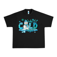 Black baby its cold outside Urban Heavy Tee - MaliasSmallBusiness