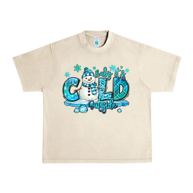 Baby Its Cold Outside Urban Heavy Tee by MaliasSmallBusiness | Teevron