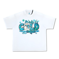 White baby its cold outside Urban Heavy Tee - MaliasSmallBusiness