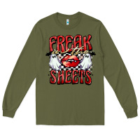 Army Green freak in the sheets Long Sleeve Tee - BarkalooDesign