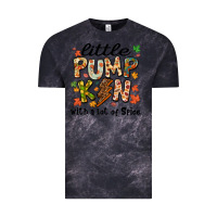 Cloud Black little pumpkin with a lot of spice Vintage Tee - MaliasSmallBusiness