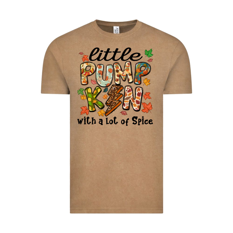 Little Pumpkin With A Lot Of Spice Vintage Tee by MaliasSmallBusiness | Teevron