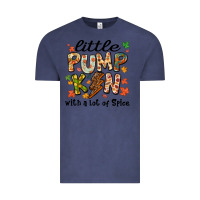 Vintage Denim little pumpkin with a lot of spice Vintage Tee - MaliasSmallBusiness