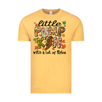 Vintage Mustard little pumpkin with a lot of spice Vintage Tee - MaliasSmallBusiness